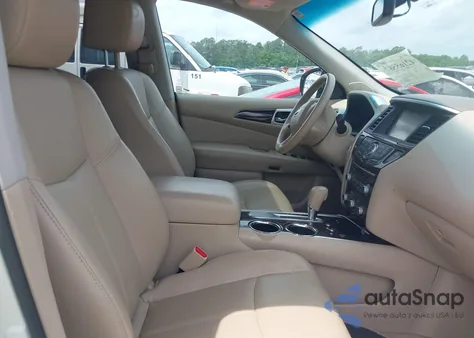 2014 Nissan Pathfinder Platinum z USA, uszkodzony, nr VIN 5N1AR2MNXEC693088